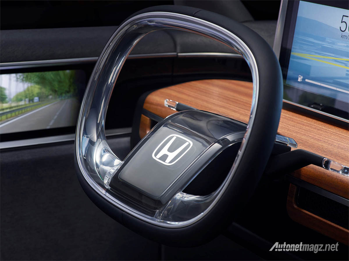 Honda, honda urban ev concept 2019 steering wheel: Honda Urban EV Concept : Kemasan Masa Lalu, Jeroan Masa Depan