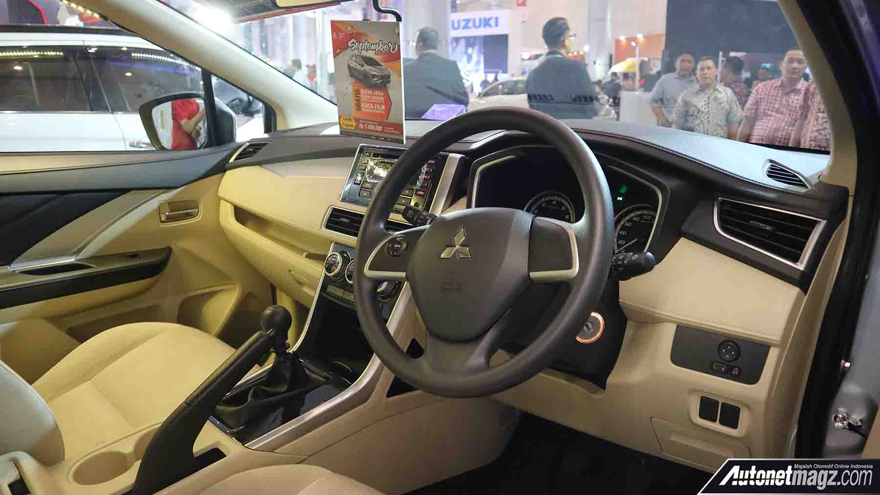 Berita, interior Xpander di GIIAS Surabaya Auto Show 2017: Mitsubishi Xpander Meriahkan GIIAS Surabaya Auto Show 2017