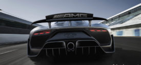 mercedes amg project one rear