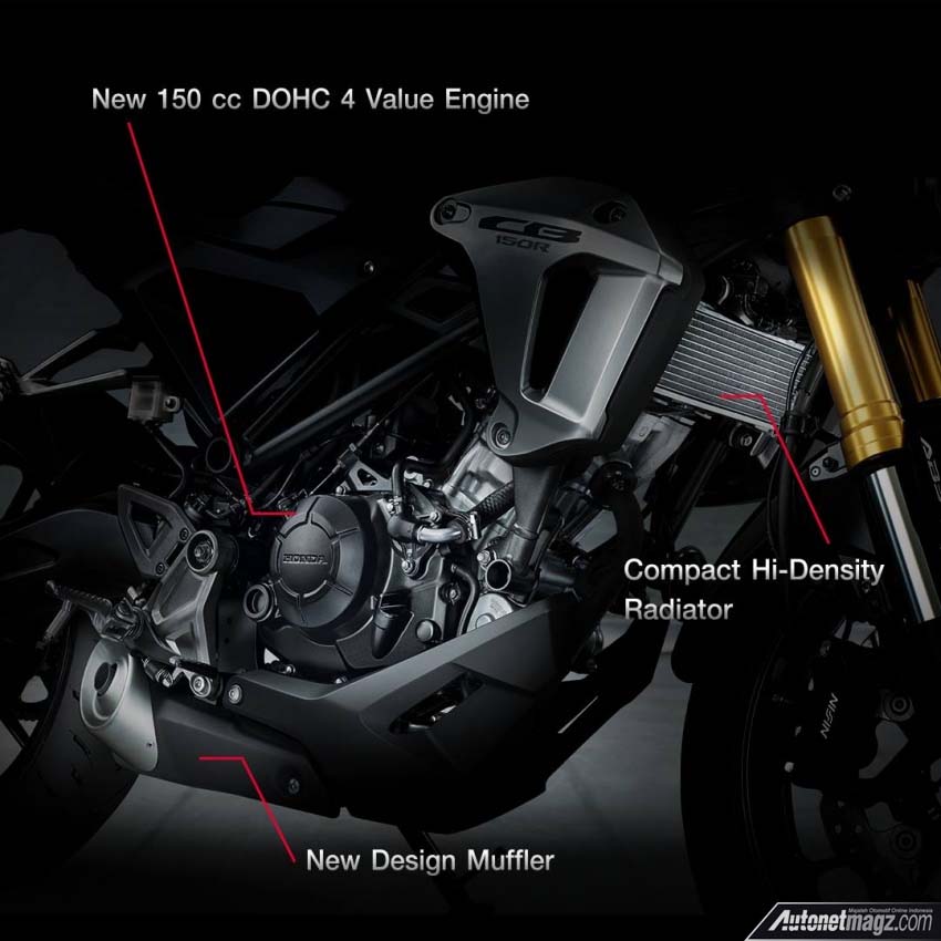 Berita, mesin Honda Cb ExMotion Thailand: Honda CB150R Diluncurkan di Thailand, Tembus 40 Jutaan