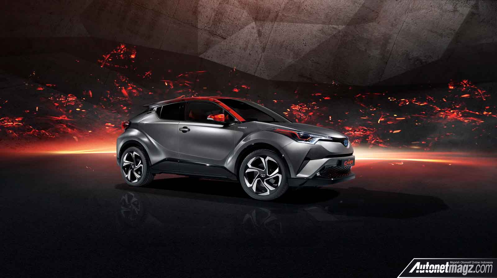 Berita, sisi depan Toyota C-HR Hy-Power Concept: Frankfurt Motor Show 2017 : Toyota C-HR Hy-Power Concept Diperkenalkan