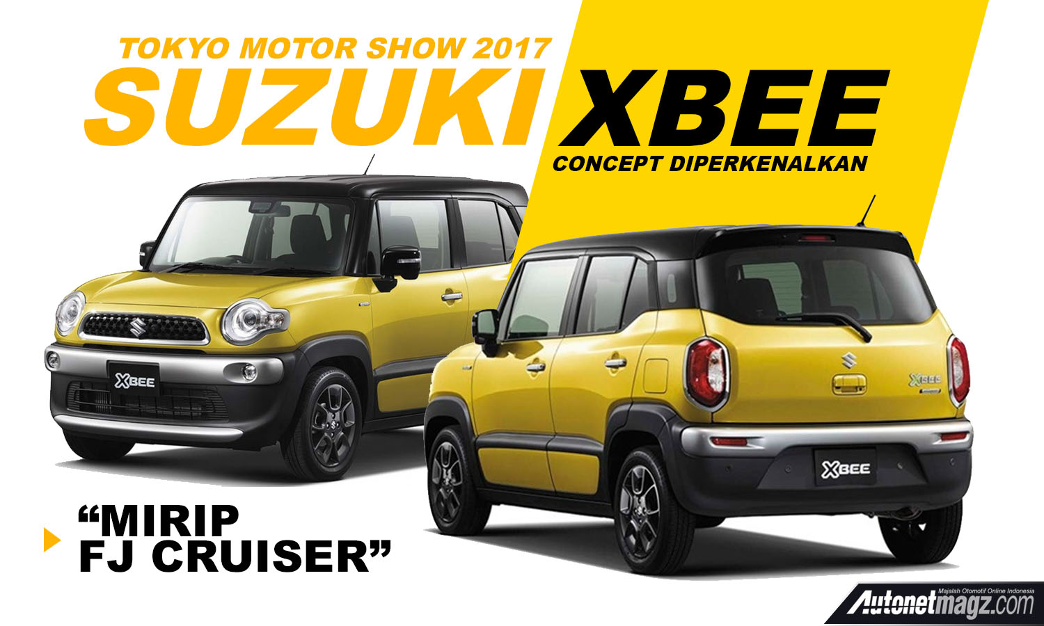 Berita, suzuki xbee concept: Suzuki Akan Bawa XBee Concept Di Tokyo Motor Show 2017