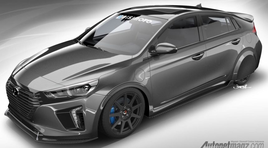 Hyundai HyperEconiq Ioniq Menuju SEMA Berbekal 34 Km per Liter Hyundai HyperEconiq Ioniq Menuju SEMA Berbekal 34 Km per Liter