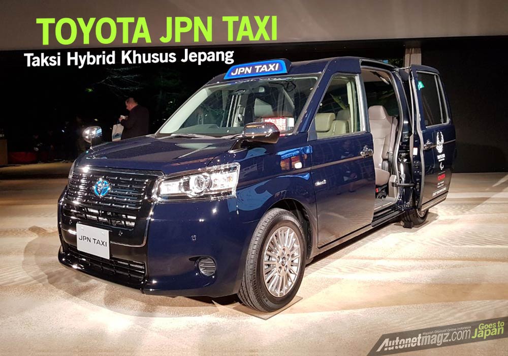 Berita, JPN-Taxi-2017: Tokyo Motor Show 2017 : Toyota JPN Taxi, Taksi Hybrid Khusus Untuk Jepang