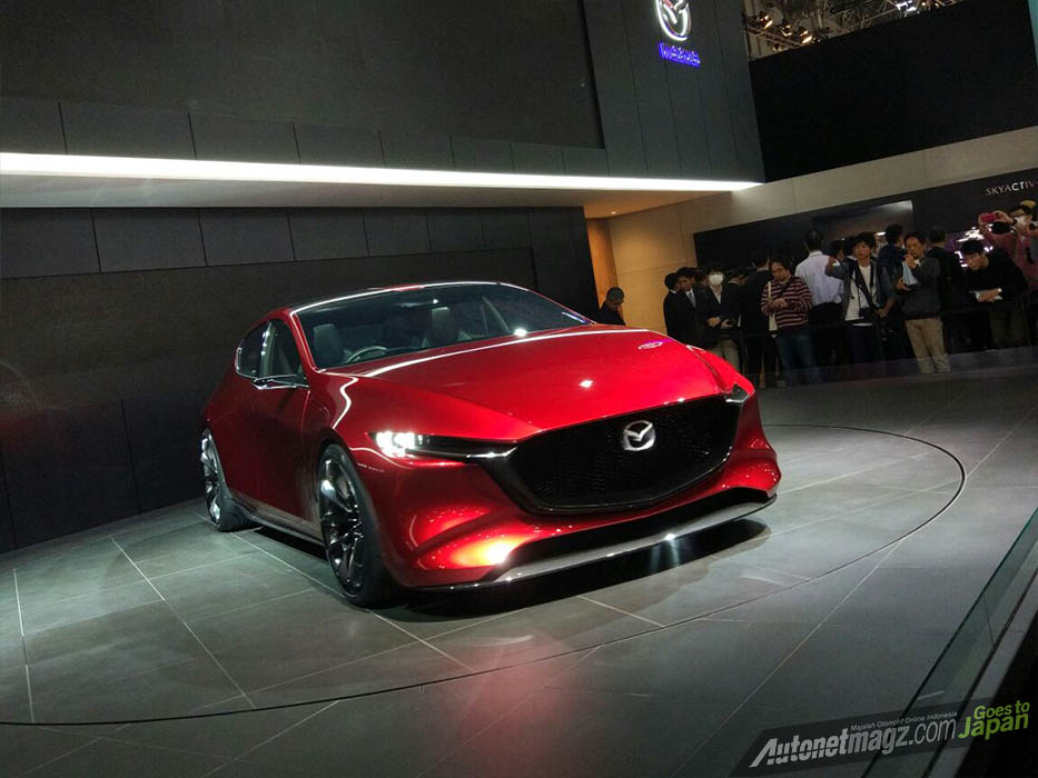 Berita, Mazda Kai Concept: Tokyo Motor Show 2017 : Mazda Kai Concept, Mazda 3 Di Masa Depan