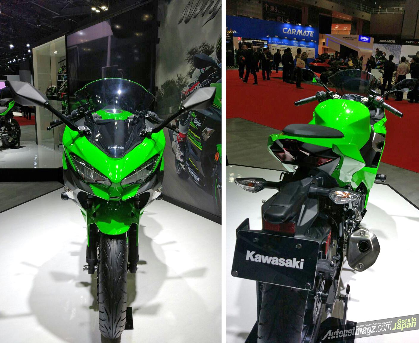 Berita, Perbedaan-Kawasaki-Ninja-250-baru-dan-lama-2018: Tokyo Motor Show 2017 : Kawasaki Ninja 250 2018 Terungkap, Tenaga 39 PS