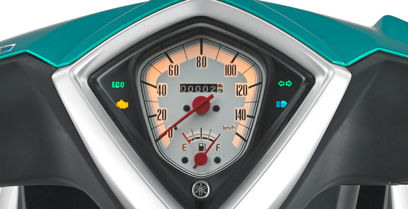 Berita, Speedometer Yamaha Mio S: Yamaha Mio S : Skutik Eksklusif Untuk Wanita Dengan lampu LED & Hazard