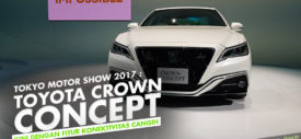 sisi belakang Toyota Crown Concept