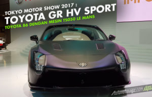 Tokyo Motor Show 2017 : Toyota GR HV Sports, 86 Hybrid dengan Atap Targa Tokyo Motor Show 2017 : Toyota GR HV Sports, 86 Hybrid dengan Atap Targa