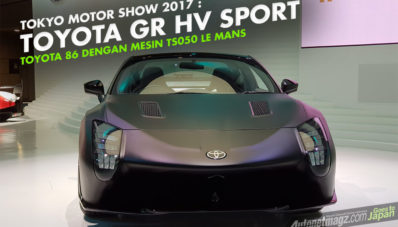 Tokyo Motor Show 2017 : Toyota GR HV Sports, 86 Hybrid dengan Atap Targa Tokyo Motor Show 2017 : Toyota GR HV Sports, 86 Hybrid dengan Atap Targa
