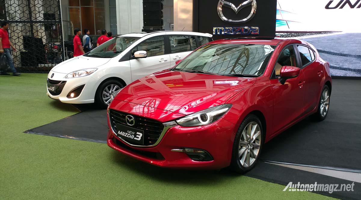Mazda, mazda 3 hatchback dan mazda 5 indonesia: Mazda Indonesia Resmikan Kehadiran 4 Mobil Sekaligus