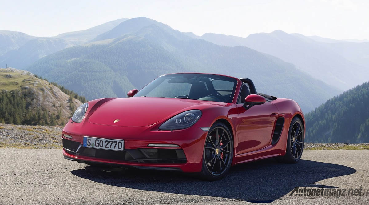 International, porsche 718 boxster gts 2018: Porsche 718 Boxster dan Cayman GTS : Kurcaci Turbo 365 hp