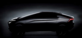 sisi depan Mitsubishi e-Evolution Concept