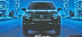 Begini Teaser Toyota Rush 2018 Jika Diterangkan, Mirip Fortuner atau CR-V?