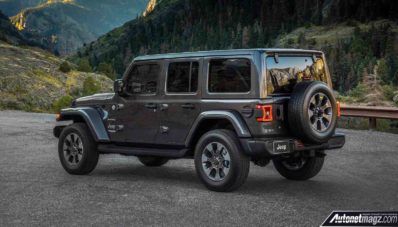 Jeep Wrangler 2018, Mesin Mild-Hybrid Turbo Dengan Bobot Susut 90Kg Jeep Wrangler 2018, Mesin Mild-Hybrid Turbo Dengan Bobot Susut 90Kg