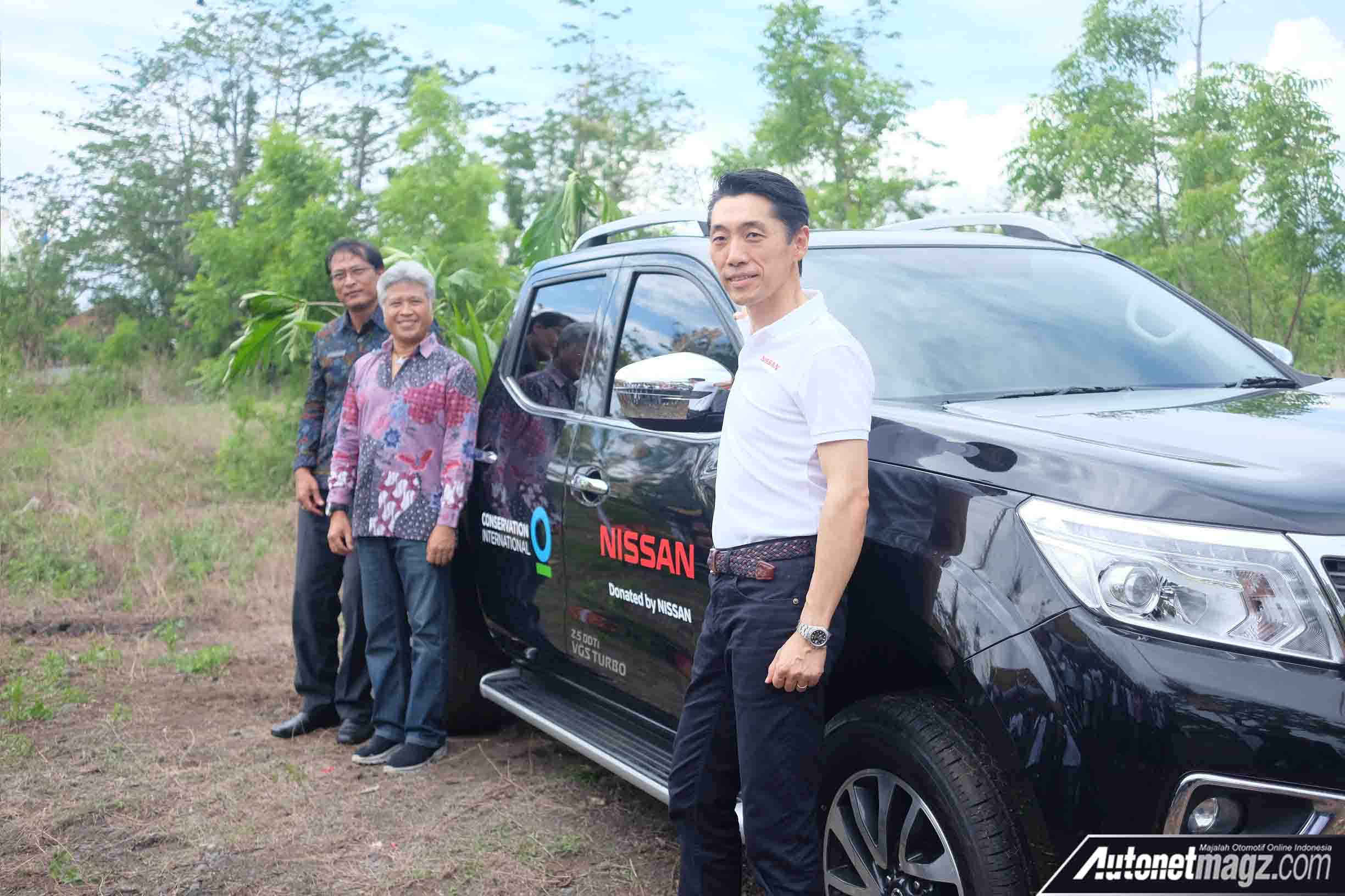 Berita, NMI CSR di Bali: Dukung Reforestasi Gunung Agung, Nissan Donasikan 1 Unit Navara NP300