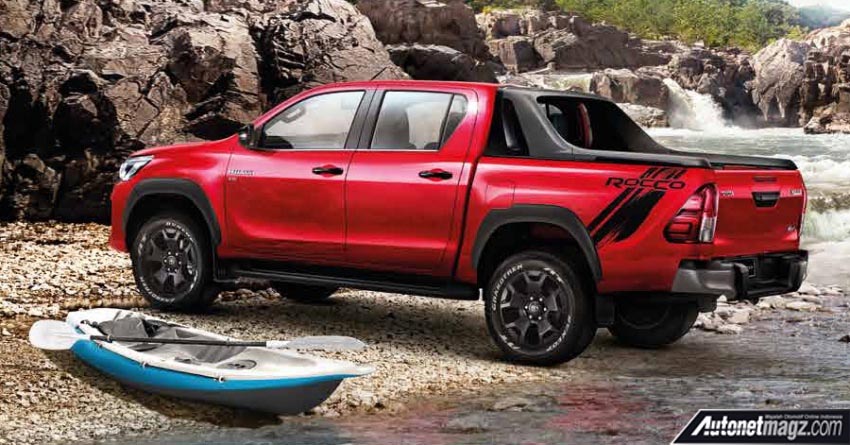 Berita, Toyota Hilux Revo Facelift rocco belakang: Toyota Hilux Facelift Meluncur Tanpa Upgrade Fitur dan Mesin