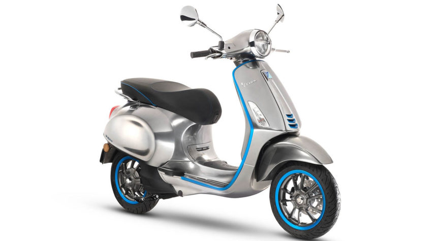 EICMA 2017 : Vespa Elettrica Diperkenalkan, Jarak tempuh 100 km