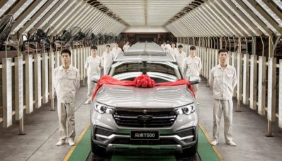 Zotye T500 SUV : Akhirnya Zotye Produksi Mobil Original Mereka