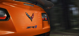 corvette zr1 2019 rear high wing