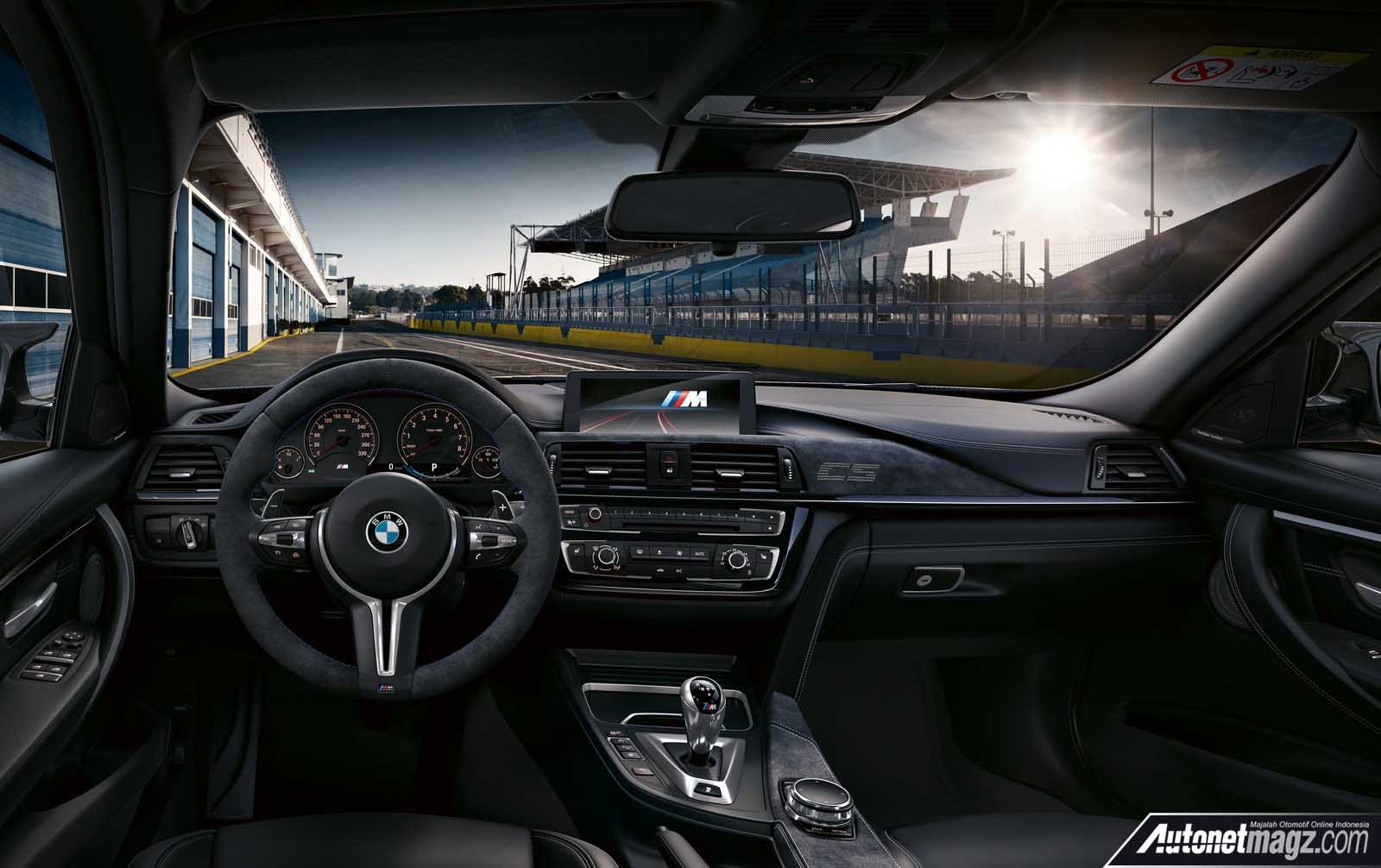 Berita, dashboard BMW M3 CS 2018: BMW M3 CS Diperkenalkan, Tenaga Mencapai 453 daya kuda