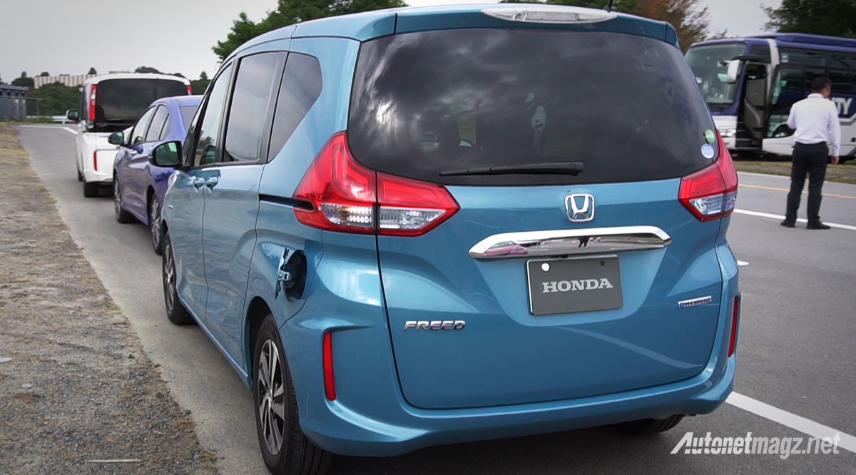 Honda, honda freed 2017 rear: First Impression Review Honda Freed Hybrid 2017 JDM-Spec
