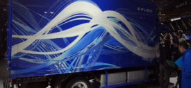 mitsubishi fuso e-canter electric truck interior
