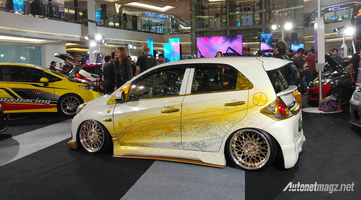 Modifikasi Honda Brio Stance