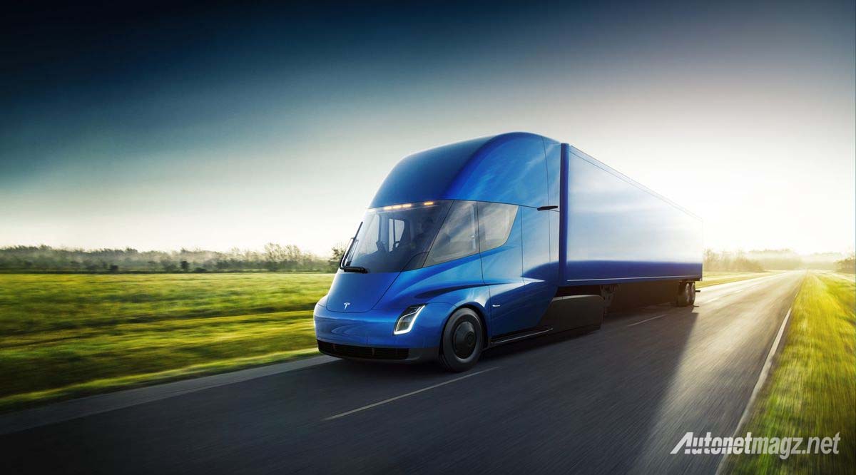 International, semi truck tesla: Semi Truck Tesla, Lebih Aerodinamis Daripada Bugatti!
