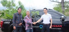 serah terima Conservation Indonesia Nissan Navara NP300 di Bali