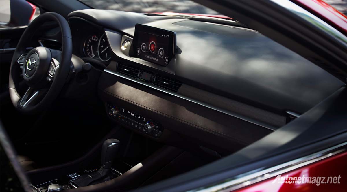 International, teaser mazda 6 facelift interior: Mazda 6 Facelift : Tampilan Baru Plus Mesin Turbo!