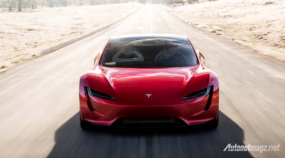 International, tesla roadster 2020 front: Dahsyatnya Tesla Roadster 2020, 0-100 1,9 Detik Saja!