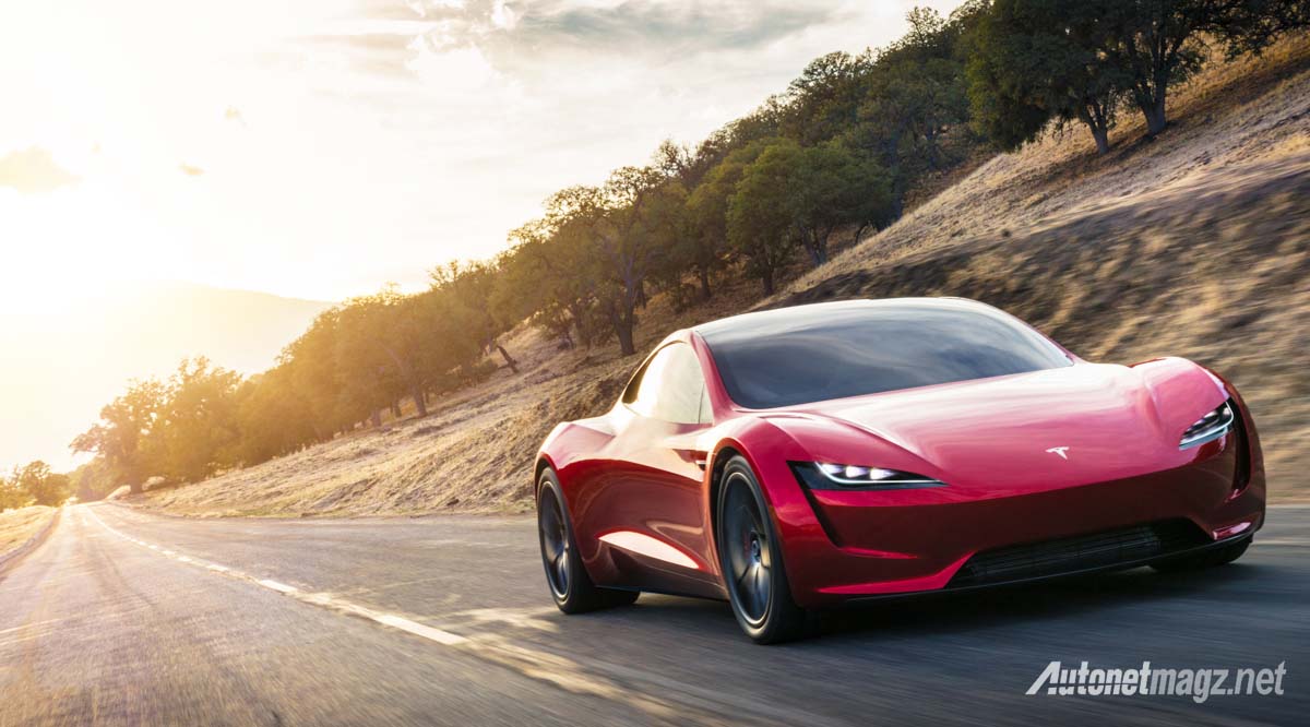 International, tesla roadster 2020 top speed: Dahsyatnya Tesla Roadster 2020, 0-100 1,9 Detik Saja!