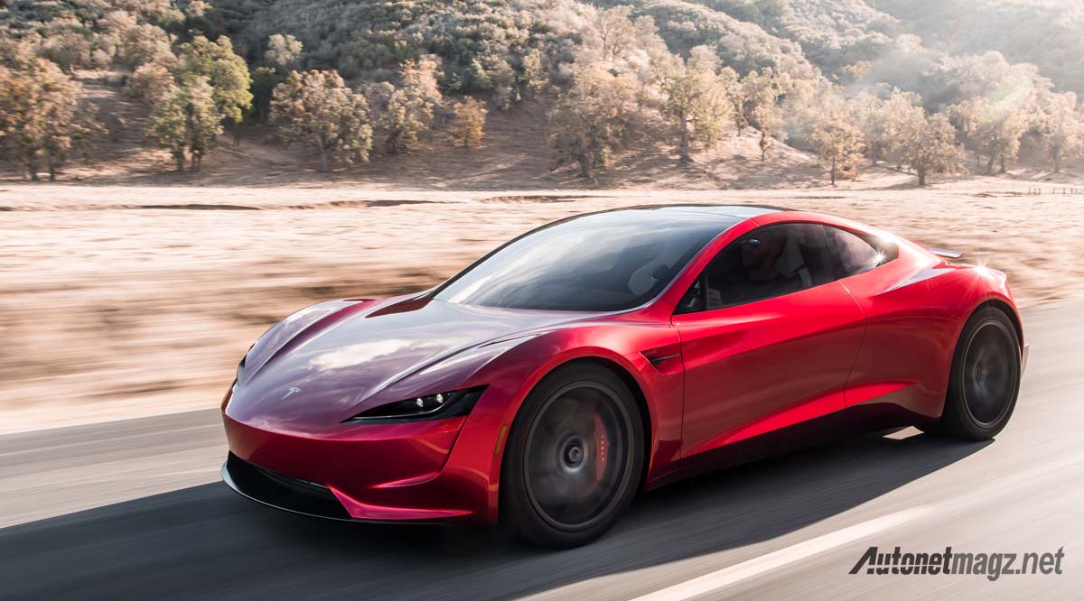 International, tesla roadster 2020: Dahsyatnya Tesla Roadster 2020, 0-100 1,9 Detik Saja!