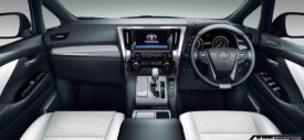 interior nappa white Toyota Alphard & Vellfire Facelift 2018