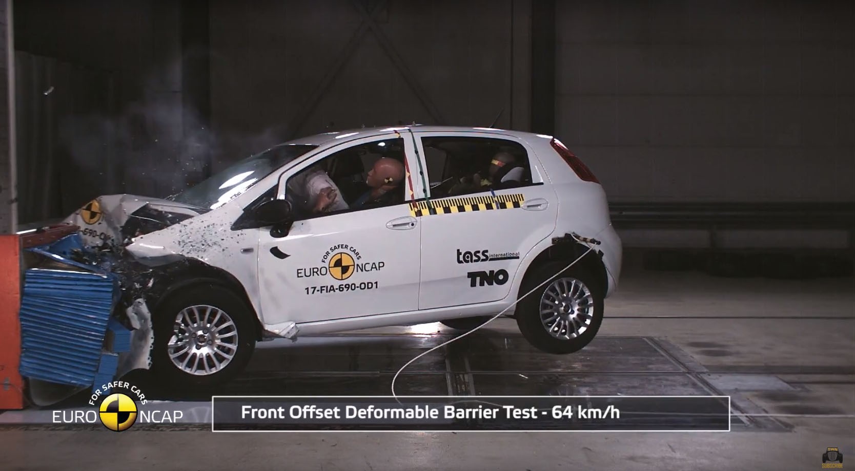 Berita, Fiat Punto Euro NCAP: Fiat Punto Jadi Mobil Pertama Yang Raih Bintang Nol di Euro NCAP