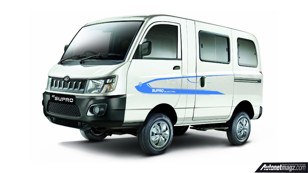 Berita, Mahindra eSupro: Mahindra Segera Produksi Mobil Listrik, 0-100km/jam Dalam 8 Detik
