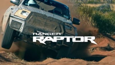 Teaser Ford Ranger Raptor Diumbar, Terlihat Makin Tangguh