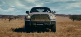 Teaser Ford Ranger Raptor sport mode