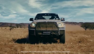 Teaser Ford Ranger Raptor Diumbar, Terlihat Makin Tangguh