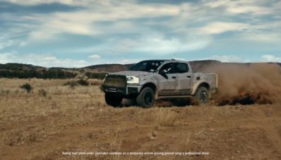 Teaser Ford Ranger Raptor Diumbar, Terlihat Makin Tangguh