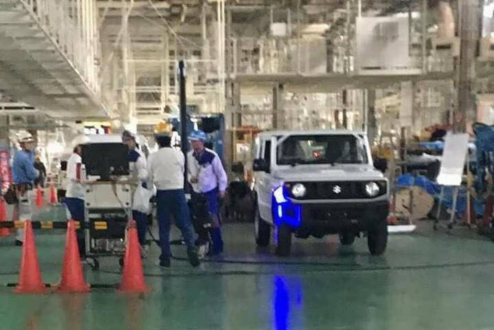 Berita, bocoran produksi Suzuki Jimny di Jepang: Produksi Suzuki Jimny Tertangkap Kamera, Lebih Boxy