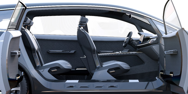 Berita, interior Geely Concept MPV: Geely Masih Ngotot Membeli Saham dari Daimler