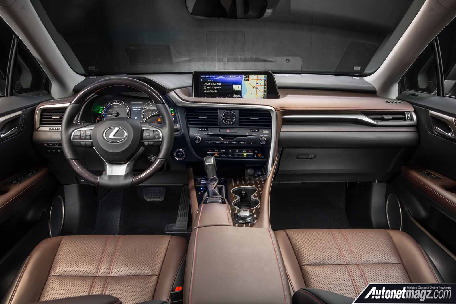 Berita, interior Lexus RX 450h: Harga Lexus RX450h Turun 100 Juta Rupiah, Tapi di Amerika