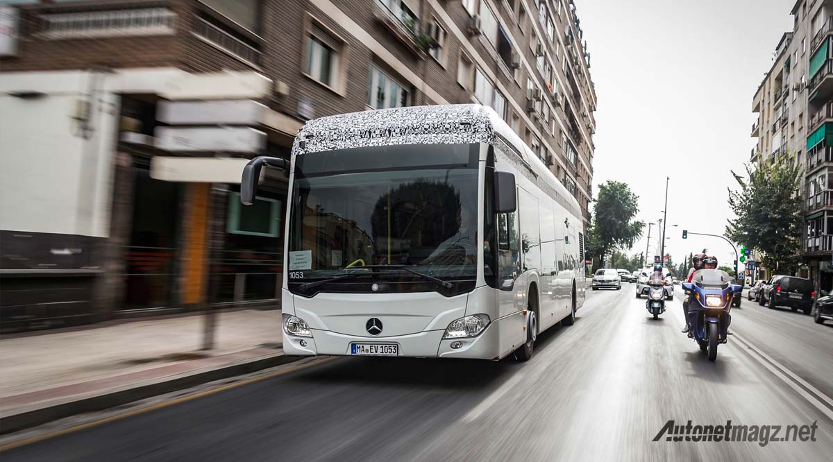 International, mercedes benz citaro electric bus: Inilah Bus Listrik Mercedes Benz Citaro, Siap September 2018