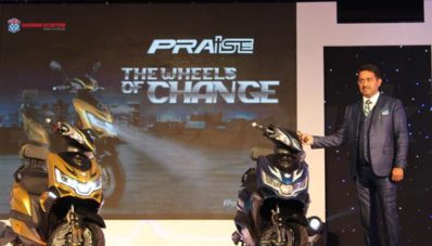 Okinawa Praise e-Scooter Diperkenalkan di India, Kaki – Kaki Gambot Okinawa Praise e-Scooter Diperkenalkan di India, Kaki – Kaki Gambot