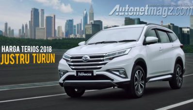 Harga Daihatsu Terios 2018 Turun, Kini Setara Xpander