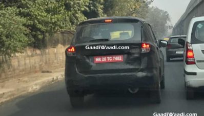 Seperti Inilah Sisi Belakang Dari Suzuki Ertiga 2018, Pakai Lampu LED