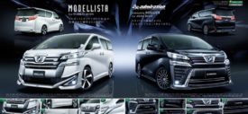 detail interior Toyota Alphard & Vellfire 2018 dress up modellista TRD
