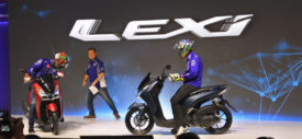 Yamaha Lexi 125 launching rossi